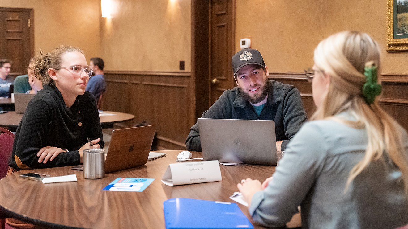 Children's Ministry interns at LCU internship fair