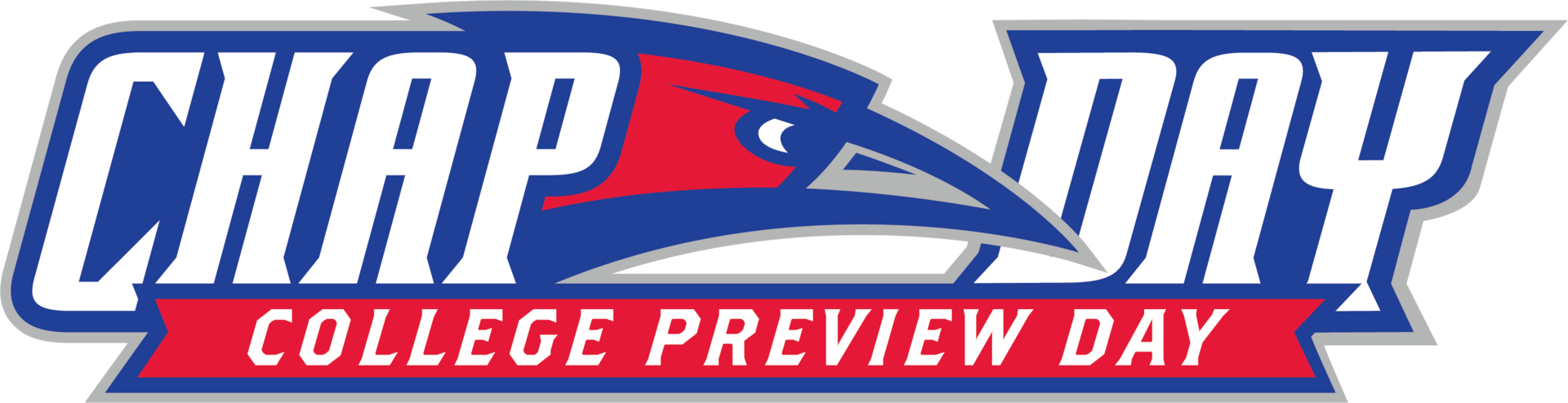 Chap Day Logo with "College Preview Day" added below it in a red and blue flag