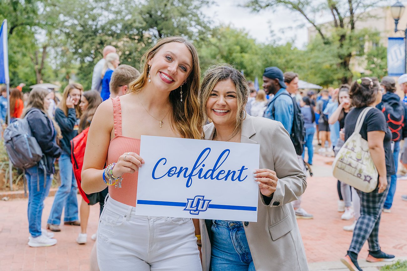 LCU students on first day of school