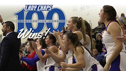 Lady Chaps — 100 Consecutive Home Wins