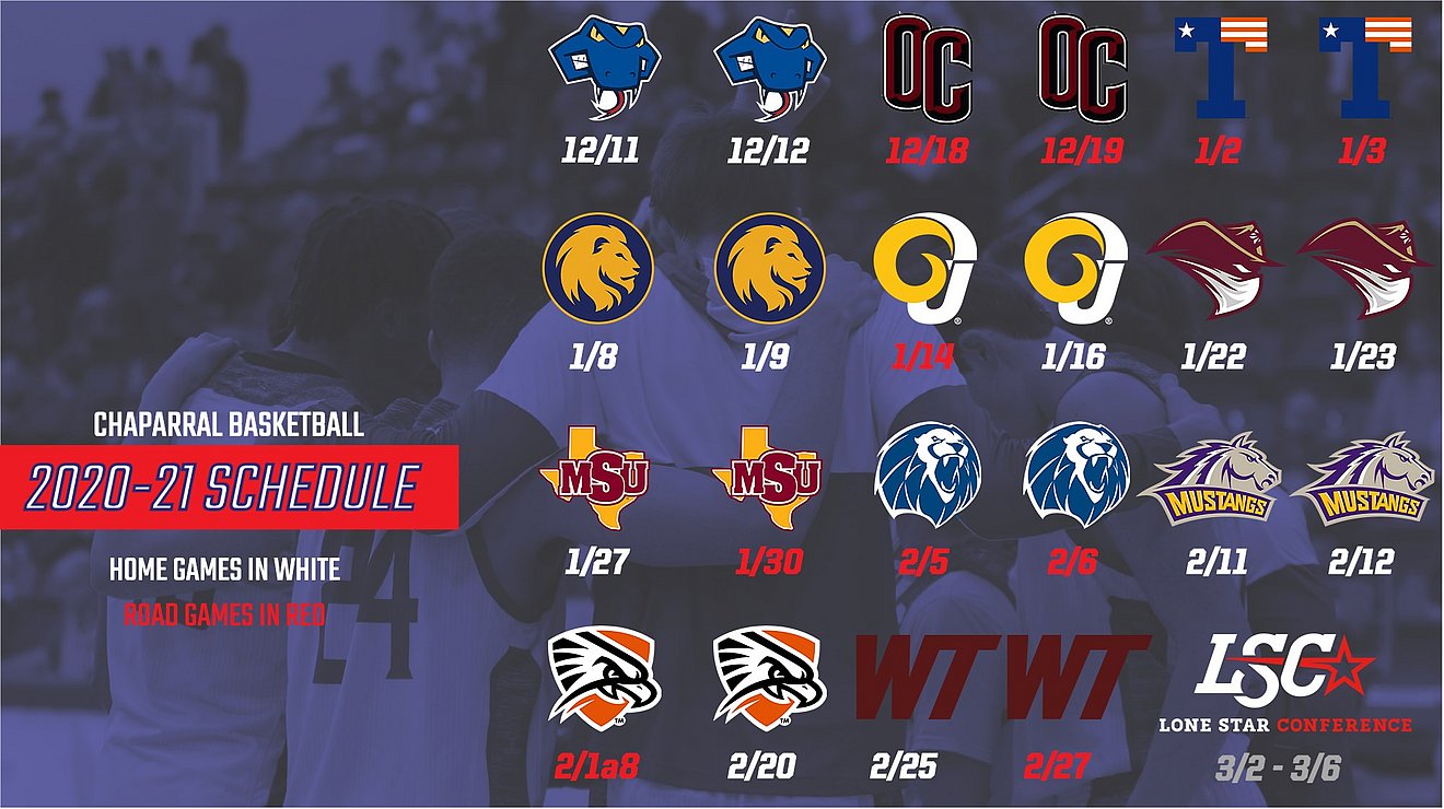 LCU Basketball Schedules Finalized