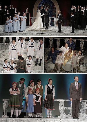 Scenes from "The Sound of Music" musical