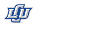 LCU logo with white text to the right for marketing purposes