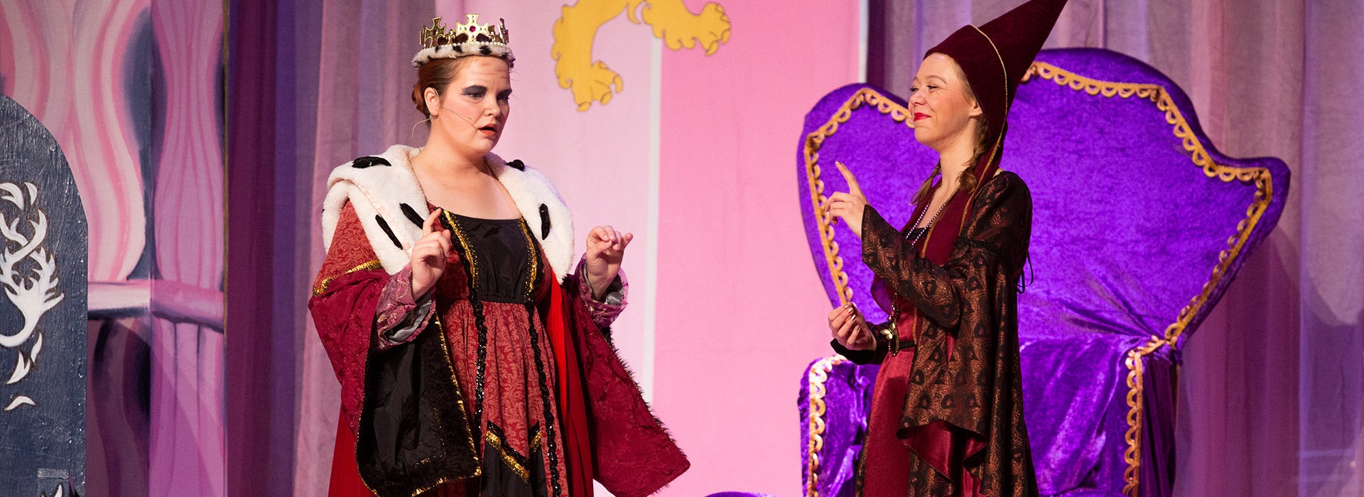 Students in Theatrical production